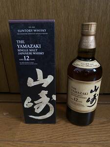 【即決】サントリー ウイスキー 山崎12年　700ml　未開封新品　箱入り　／　SUNTORY YAMAZAKI SINGLE MALT WHISKY