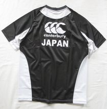 メンズ 4L●未使用 カンタベリー ラグビー日本代表 選手支給品 半袖 Tシャツ CANTERBURY JAPAN PR T-SHIRTS 速乾 耐久性抜群 ジャージ素材_画像8