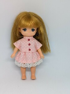 リカちゃん 人形 タカラ TAKARA 昭和レトロ ミキマキ 着せ替え人形 ドール ワンピース ピンク