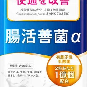 【複数販売可】腸活善菌α 　腸活サプリ　乳酸菌サプリ　ビフィズス菌