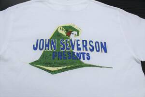 YTS49東洋SジョンセバーソンBig Wave大波 グリーンルーム ロングボード半袖TシャツUSA製SUN SURFサンサーフJohn Severson