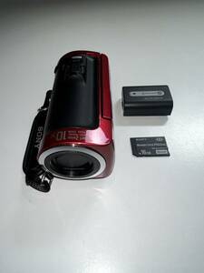 動作品　SONY/ソニー HDR-CX120 HANDYCAM ハンディカム デジタルビデオカメラ 