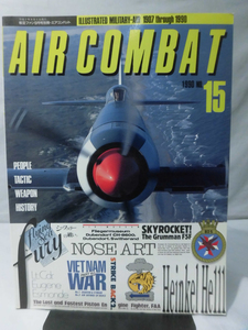 航空ファン・エアコンバットNo.15 1990年9月発行 シーフューリー、ハインケルHe111、グラマンF5F、XP-50ほか[1]A5079