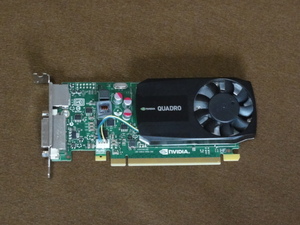 [送料無料]中古動作品 NVIDIA Quadro K620 (PCIE2.0x16, ロープロファイルブラケット) グラフィックボード 補助電源不要