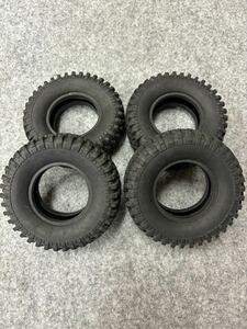 1.9 radio-controller tire outer diameter 100mm used axial scx10 Tamiya cc01 1/10 crawler scale 