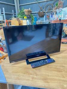 ★TOSHIBA★ 東芝 REGZA 液晶テレビ 24S24 2020年 24V型 リモコン付き コンパクトサイズ セカンドテレビ レグザ 福島 郡山市★直接渡しOK★