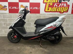 SYM　GT125　RFGHM12V78S　販売証明書有り　場内走行確認済み　始動動画有り　売り切り　未整備　現状車　バンガレ