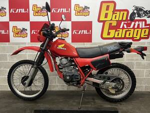 HONDA Honda XL200R MD06 without document place inside mileage has confirmed engine starting animation equipped not yet maintenance present condition selling out van galet 