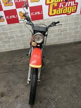 ホンダ HONDA XL125S L125S 販売証明書有り 　エンジン始動動画有り　 売り切り 　未整備 　現状車 　バンガレ_画像2