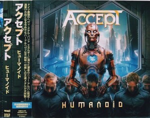 ★新譜★ドイツの正統派ヘヴィ・メタルの最強バンド★アクセプト／ヒューマノイド　国内盤帯付き