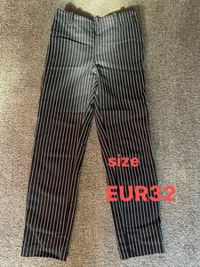 H&M ストライプ パンツレディース　EUR32 CN155/60A