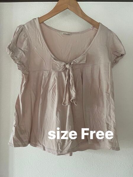 【即日発送】OLIVE des OLIVE カットソー 半袖 サイズフリー