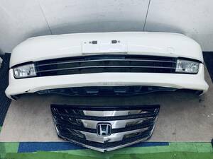  RR5 RR6 Elysion プレステージ フロントBumper 　Grille フォグincluded NH624P ホワイトPearl 71101-SYK-0000