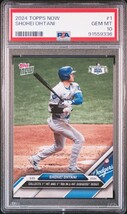 【PSA10】TOPPS NOW #1 大谷翔平 ドジャース SHOHEI OHTANI 1ST HIT １円スタート②_画像1