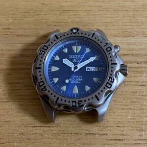 SEIKO AGS scuba titanium 5M23-6B40 稼働品