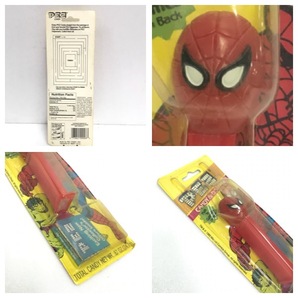 ペッツ マーベル スパイダーマン 食玩 おもちゃ PEZ SPIDERMAN MARVEL オールド レトロ ビンテージ アンティーク コレクション TOY D-1959の画像3