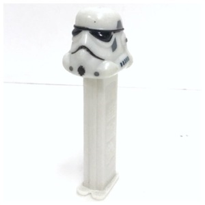 petsu Star Wars Stormtrooper toy Shokugan PEZ Storm Trooper STARWARS maneuver .. collection Milky Way . country army white TOY D-1989