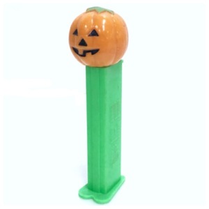 petsu Halloween pumpkin Shokugan toy PEZ Halloween pumpkin retro toy TOY pumpkin Old antique collection D-1999