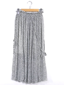 レディース 2way プリーツ ロング スカート ファッション アパレル 服飾 ボトムス WOMEN skirt D-1908