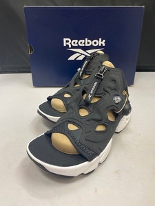 【新品】REEBOK PUMP FURY SANDAL ZIP 100202019 CORE BLACK 25.0cm リーボック ポンプフューリー サンダル コアブラック 