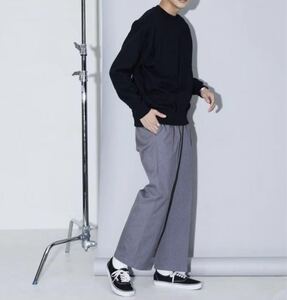 dickies firsthand ディッキーズ SP 1TUCK PANT HOP SACK ワイドパンツ グレー w32 M 別注 スラックス ワーク