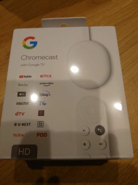 【新品未開封】Google Chromecast with Google TV(HD) グーグル クロームキャスト