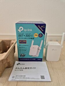 TP-Link RE305 v4 メッシュWi-Fi中継器 OneMesh 有線LANポートコンセント直指 867+300Mbps