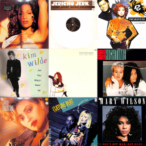 クラブ系中心 レコード74枚セット / Sinitta, Kim Wild, Whitney Houston, Moulin Rouge, Mel & Kim, Basia, Eurythmics [送料無料]の画像5