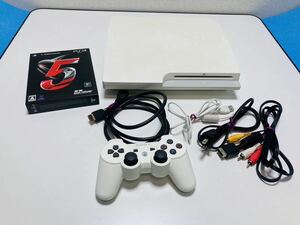 SONY PS3 プレステ3 CECH-3000Aクラッシックホワイト(160GB)★HDMIケーブル　動作確認済　