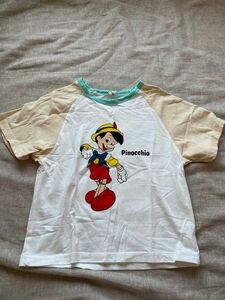 韓国子供服　ピノキオ　ディズニー　可愛い　Tシャツ　