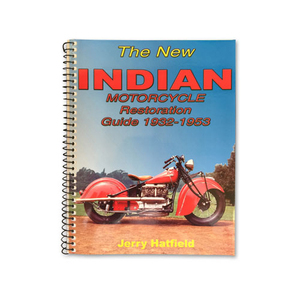THE NEW INDIAN MOTORCYCLE RESTORATION GUIDE 1932-1953 インディアン レストア リストア ガイドブック 雑誌 本 マガジン