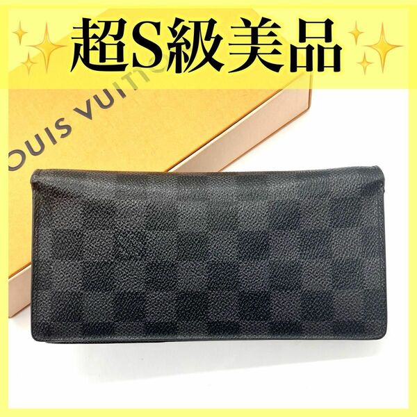 ルイヴィトン 長財布 ポルトフォイユ ブラザ ダミエ グラフィット LOUIS VUITTON