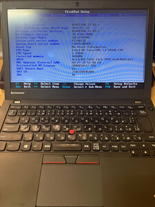 ThinkPad X250(Mem:4GB/HDD 320GB) ジャンク