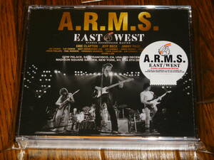 未開封新品 A.R.M.S. 「EAST/WEST 1983」 初回ナンバリングステッカー付 3枚組 Beano Eric Clapton Jeff Beck Jimmy Page Joe Cocker 