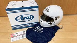 [ free shipping ] ARAI GP-6S L size (59~60cm size )2015 year manufacture simple cleaning being completed helmet ARAI GP6S