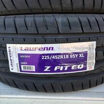 在庫有り 最短当日発送 2024年製 新品 ラウフェン Z FIT EQ(LK03) 225/45R18 225/45-18 4本 Laufenn 正規品 送料無料 個人宅発送OK_画像2