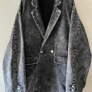 ADRER vintage make over tailored denim jacket/テーラードデニムジャケット