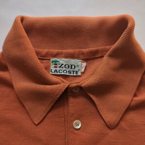 VINTAGE MADE IN USA IZOD LACOSTEポロシャツ 送料無料!の画像3