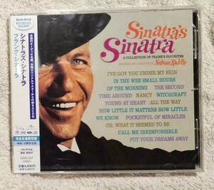 【未開封 完全生産限定盤】フランク・シナトラ　シナトラズ・シナトラ　Stereo Sound REFERENCE RECORD SACD SSVS017 Sinatra's Sinatra