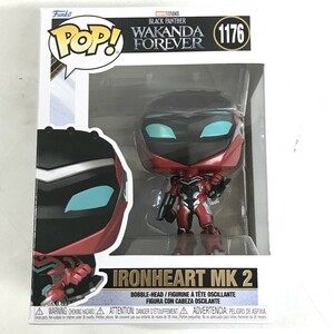 新品 未使用 Funko Pop! Marvel ブラックパンサー アイアンハート MK2 ファンコポップ フィギュア 箱付 新品未開封 梶D0501-7