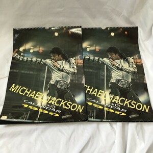 マイケルジャクソン 1990年 カレンダー 2つまとめて 写真 ポスター 関Y0426-44