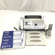 ブラザー brother 子機付きFAX FAX-2000CL 子機 ファックス用カートリッジ 2箱 動作確認済 櫻D0504-38_画像1