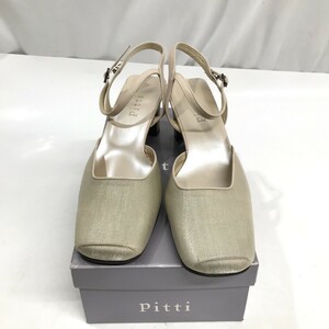 PITTI ピッティ サンダル パンプス 靴 24cm 角D0507-19