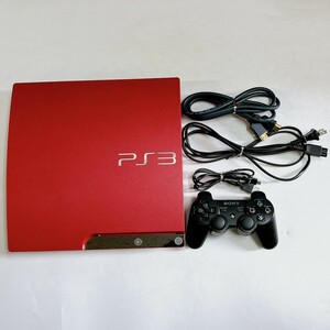 SONY ソニー PS3 プレイステーション3 本体 CECH-3000B 動作確認済 初期化済 梶D0509-3