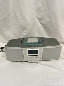 SONY ソニーZS-M50 CD/MDラジカセ FM/AM 浦MY0423-41