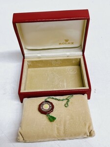 ROLEX ロレックス 空箱 クロノメータータグ 赤タグ 付属品 化粧箱 角D0502-30