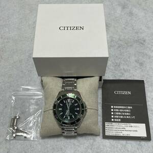 #9759　CITIZEN　シチズン　エコドライブ　プロマスター　E168-003FR07　1年のメーカー保証付き