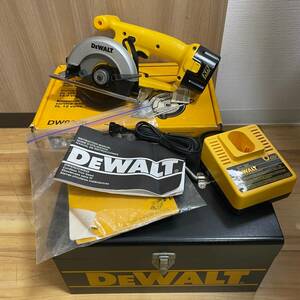 #10269　【美品】　DeWALT/ディウォルト　DW930　丸のこ　充電式　アメリカ製　動作未確認