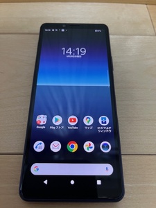 [ красивый ]Xperia 10 II SO-41A 6 дюймовый память 4GB хранение 64GB Blue DoCoMo 