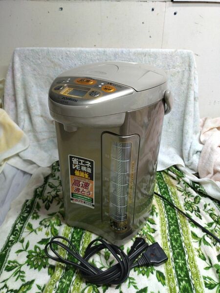 象印 4.0L 電気ポット CV-VS40 マイコン沸とう 2011年製 ZOJIRUSHI VE電気まほうびん